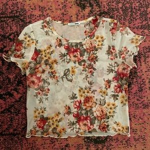 FashionNova Micromesh short sleeve tee
